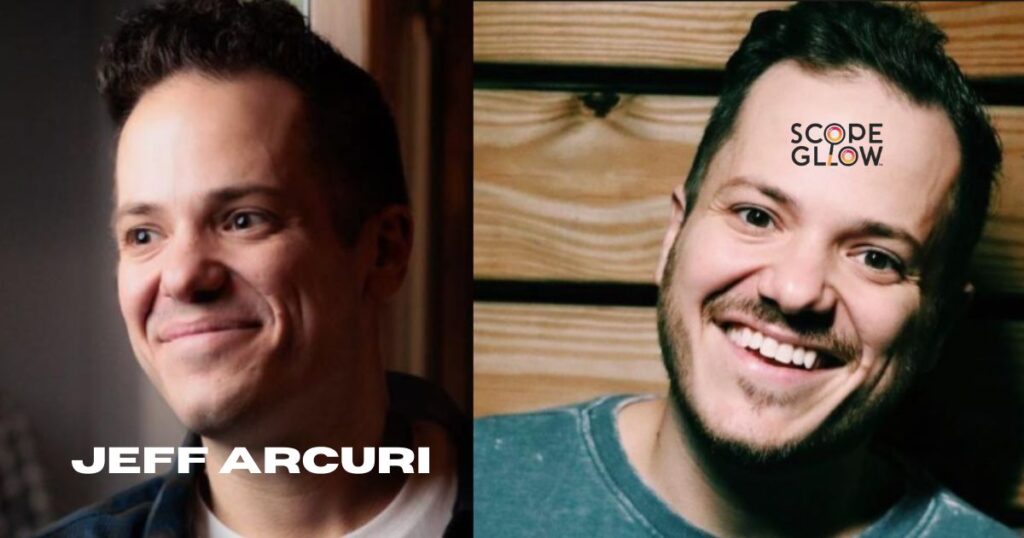 Jeff Arcuri is smiling. A clean shaved man with white skin tone.